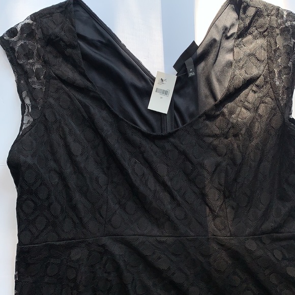 Lane bryant black dress, lace with tulle size 24 New With Tags - Picture 5 of 11